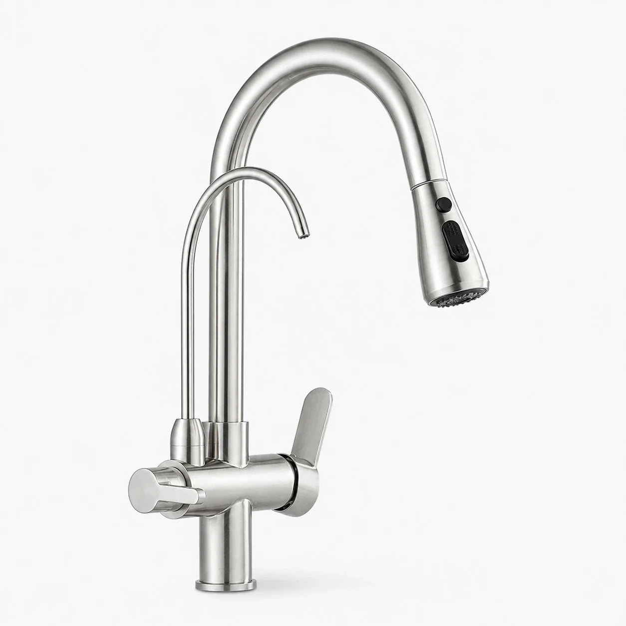 Torneira Gourmet Ravelli Élora 2 em 1 com filtro e ducha extensível