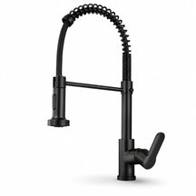 Torneira Gourmet Ravelli Milano preta com ducha extensível para cozinha