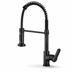 Torneira Gourmet Ravelli Milano preta com ducha extensível para cozinha