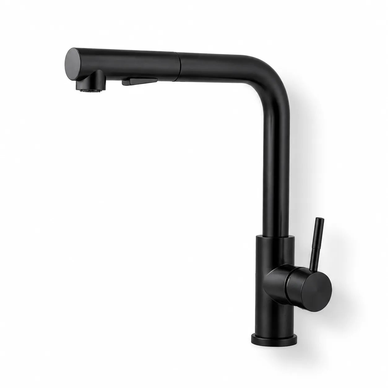 Torneira Gourmet Ravelli Savelle preta com ducha Pull-Out