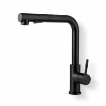Torneira Gourmet Ravelli Savelle preta com ducha Pull-Out