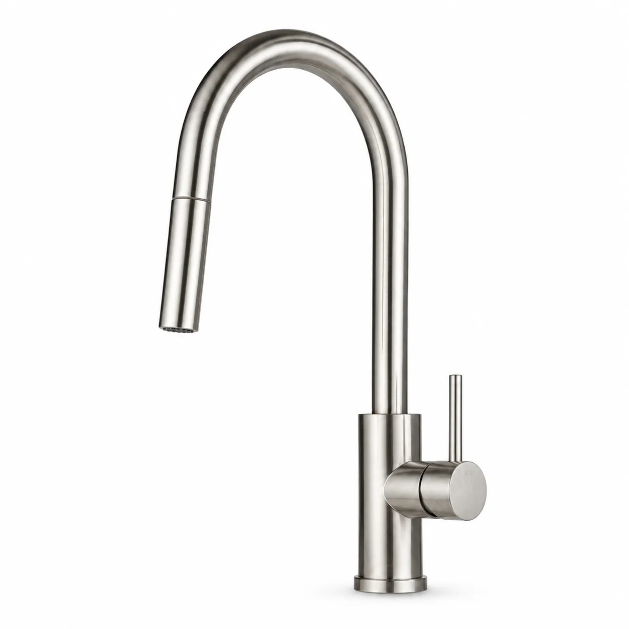 Torneira monocomando Ravelli Lucca em inox escovado para cozinha