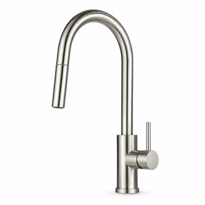 Torneira monocomando Ravelli Lucca em inox escovado para cozinha